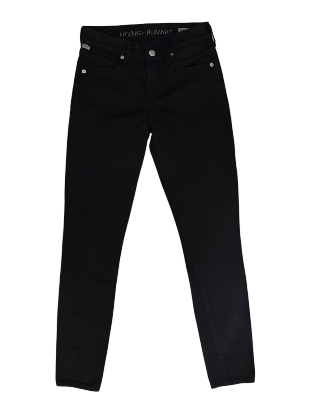 Citizens of Humanity Thompson Skinny Jeans | Black | Size 25